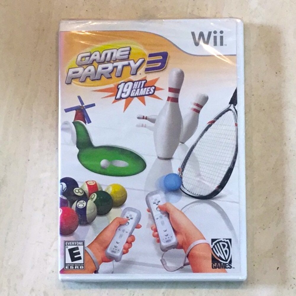 Game Party 3 Nintendo Wi Game New